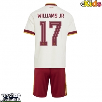 Spain Nico Williams #17 Replica Away Minikit World Cup 2026 Short Sleeve (+ pants)